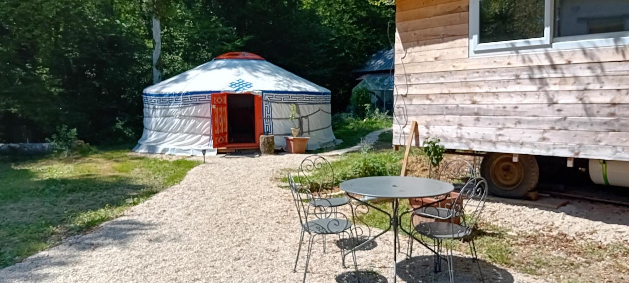 Yourte En Pleine Nature Dampierre  Bagian luar foto